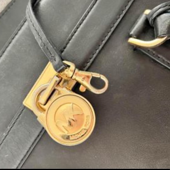 Michael Kors Black Leather Purse - Picture 4 of 4